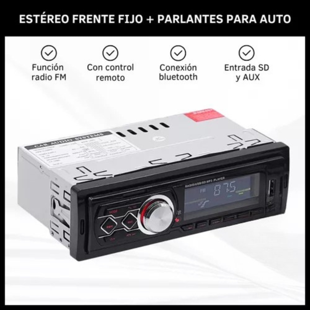 Estereo Desmontable