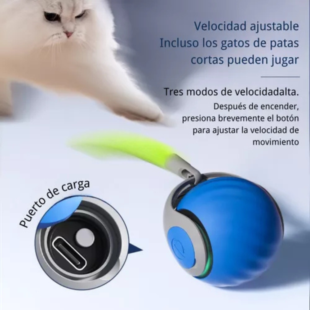 Pelota Interactiva Para Gatos
