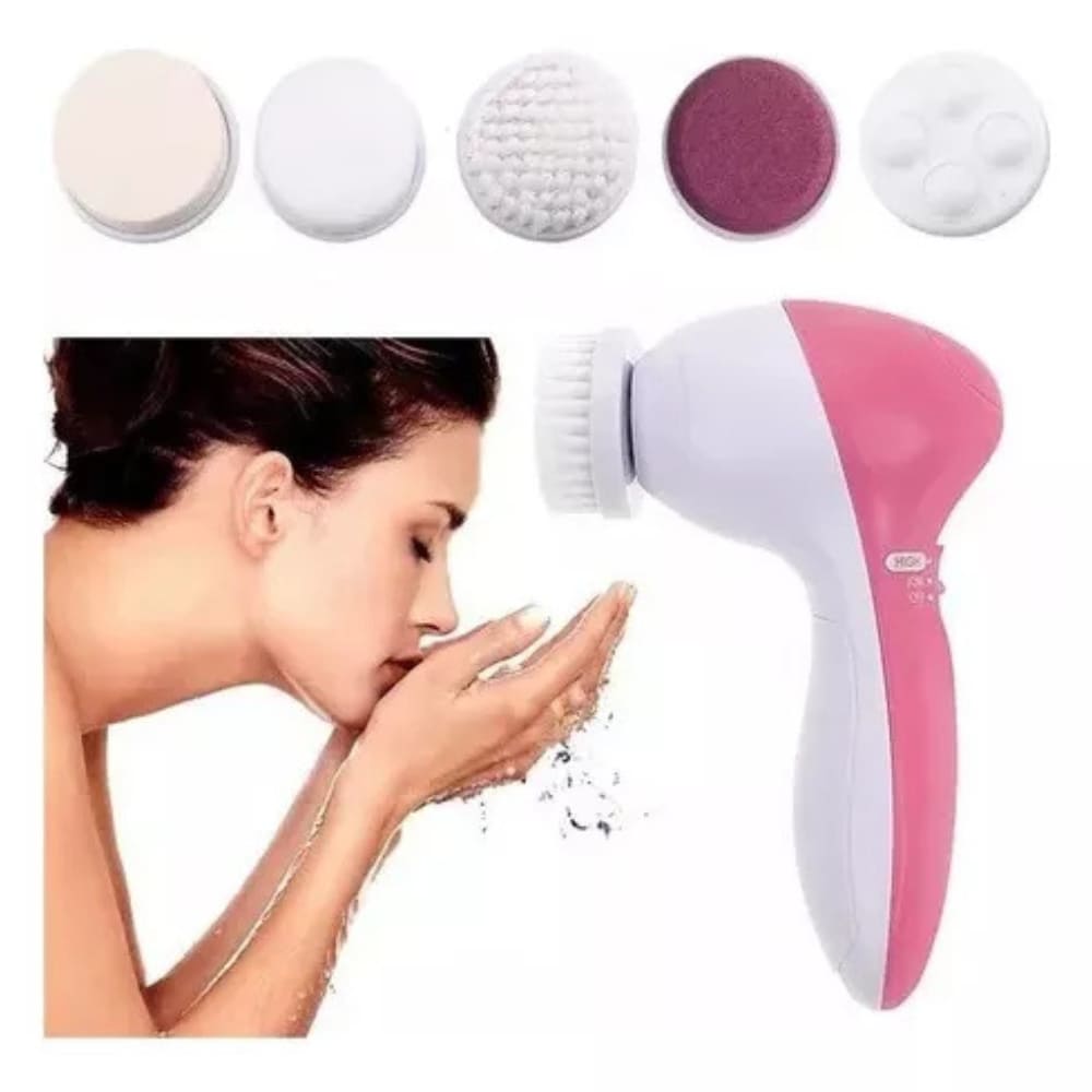 Cepillo facial 5 en 1 Masajeador