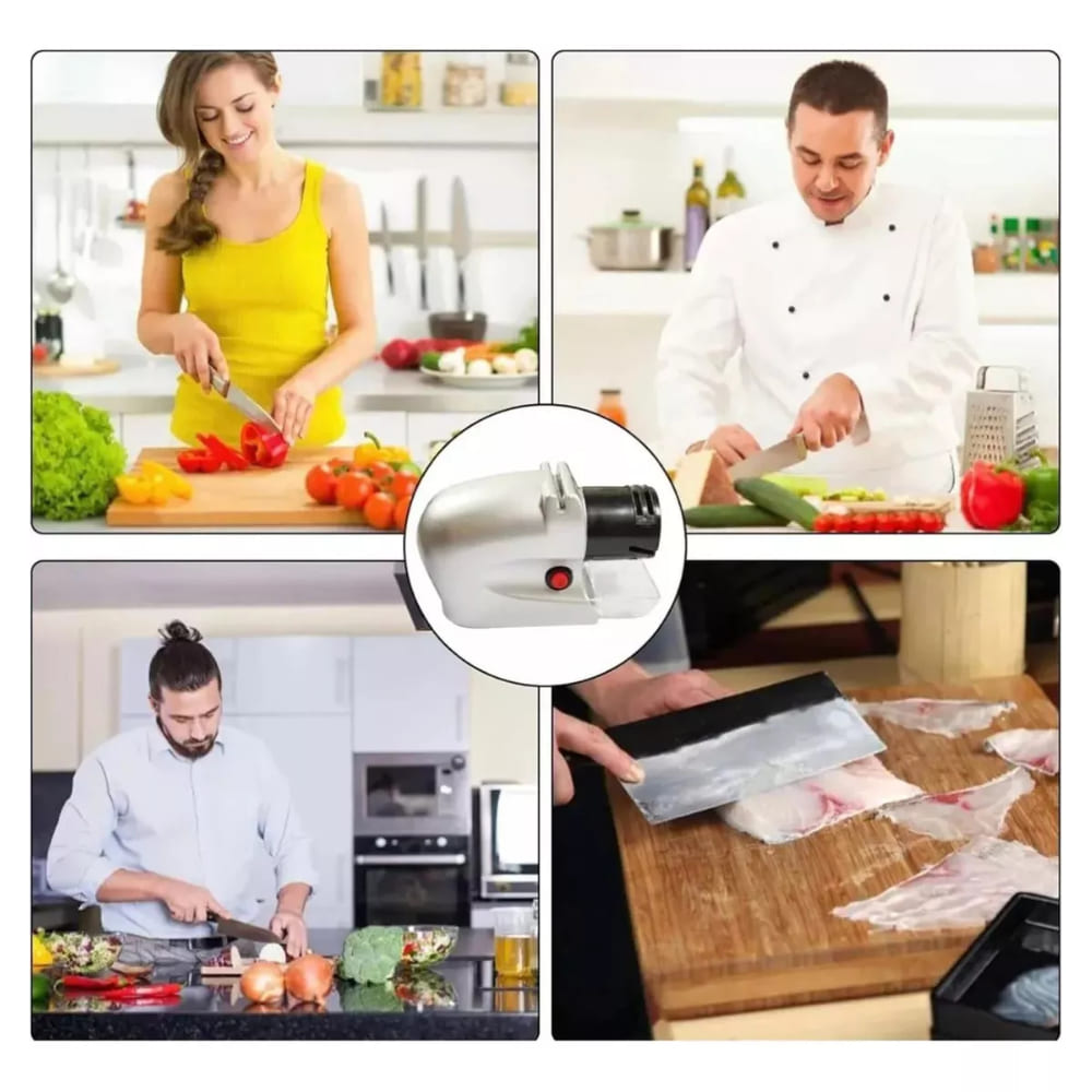 Afilador Eléctrico para Cuchillos y Tijeras