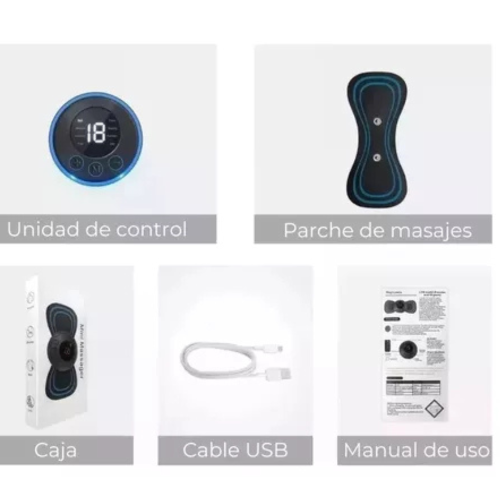 Masajeador Usb Eléctrico Estimulador