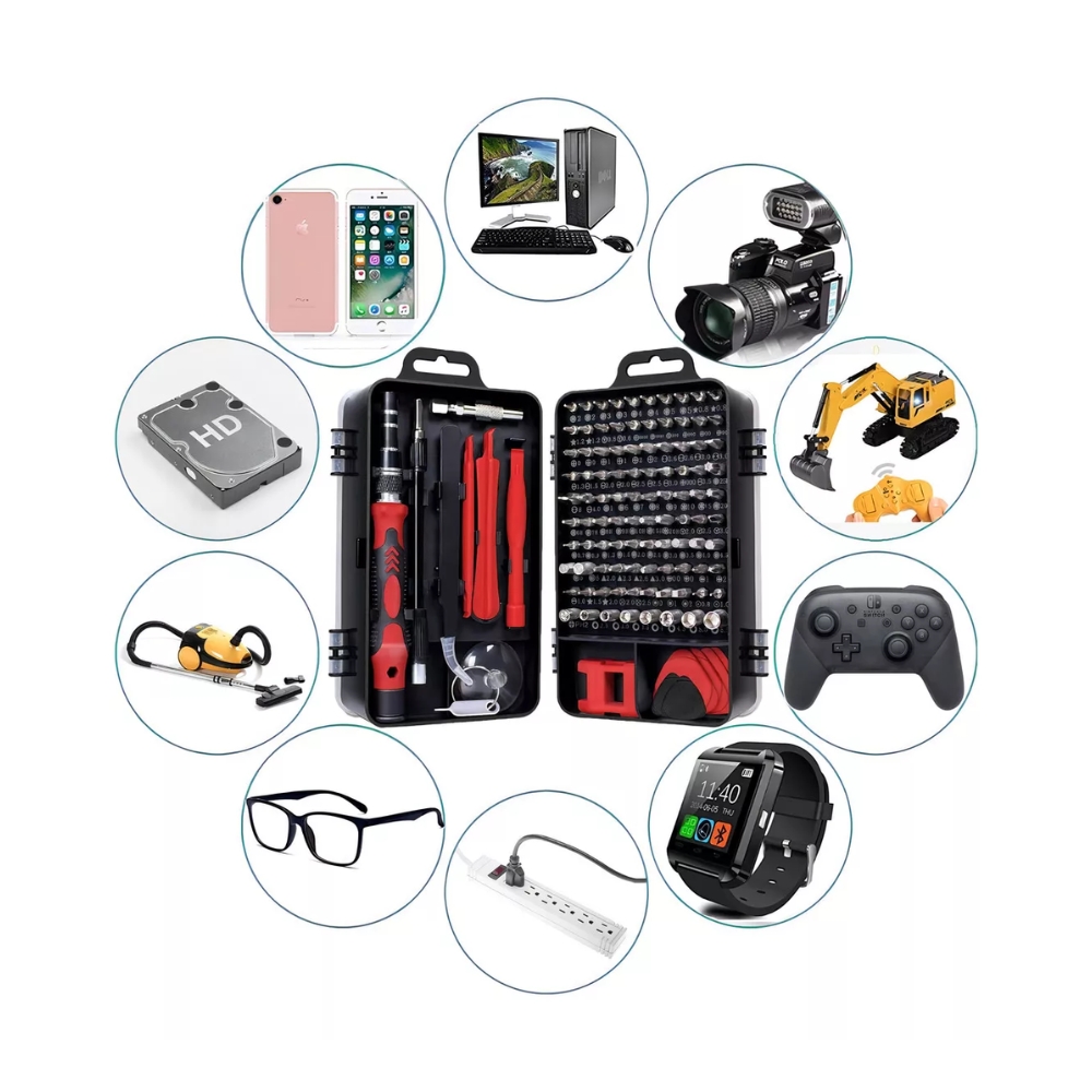 Destornilladores 115 en 1