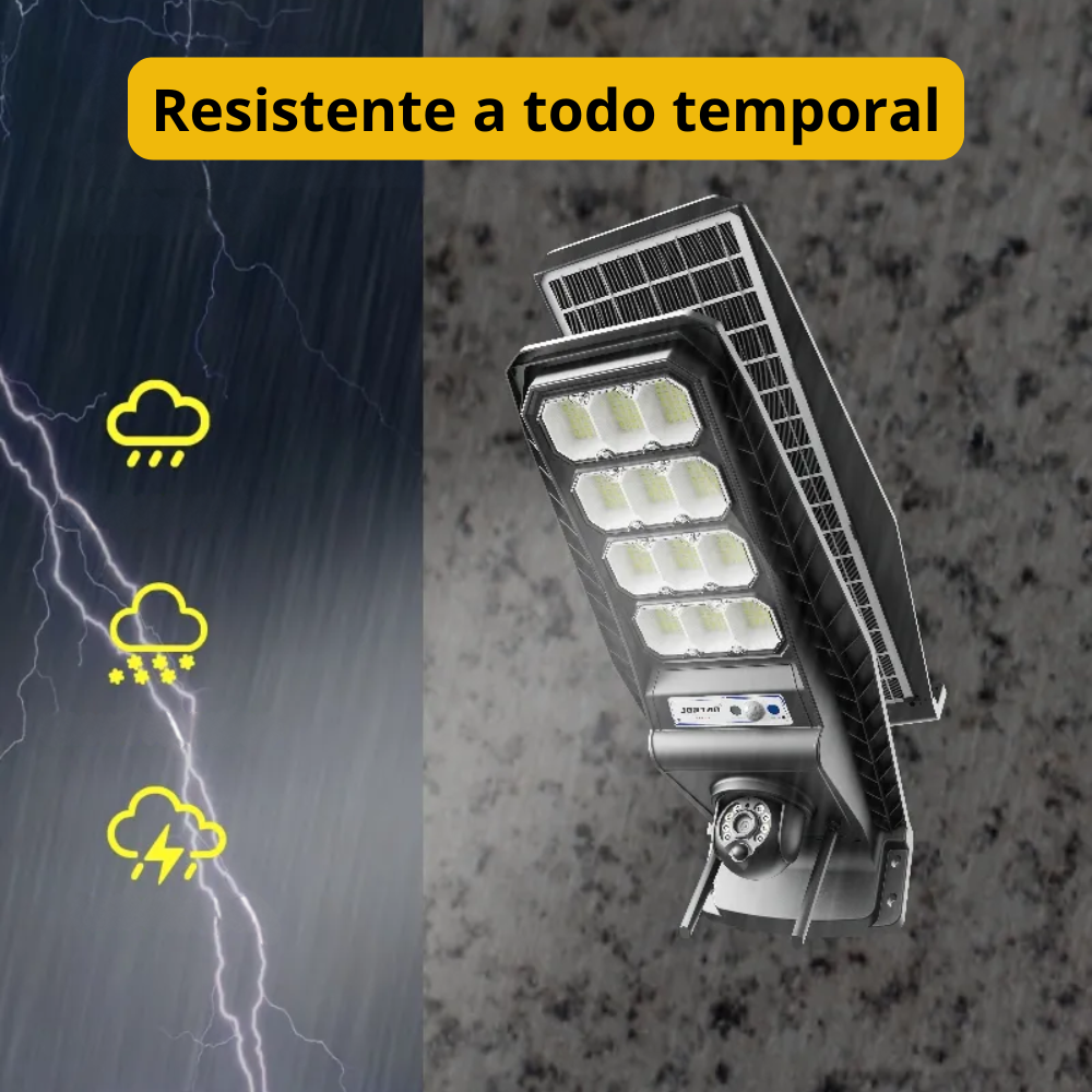 Foco Solar Led Con Camara