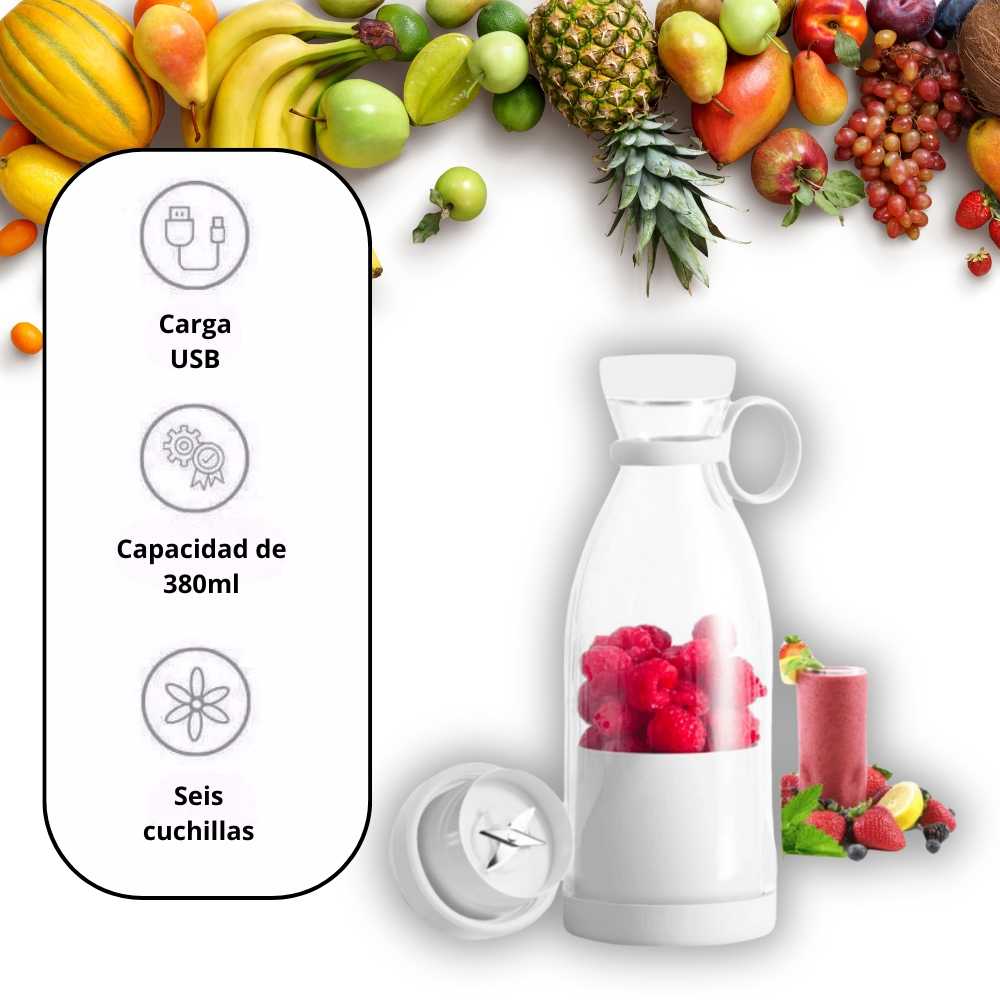 Licuadora portatil botella usb