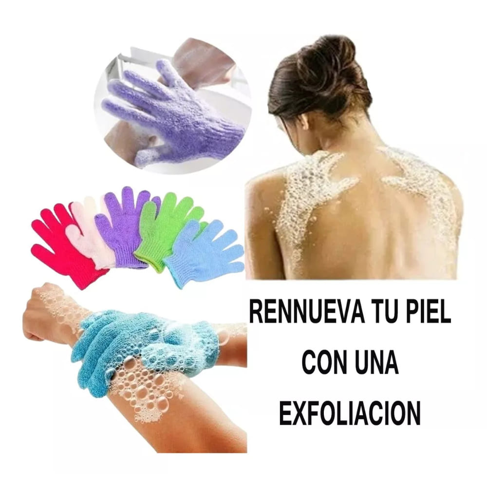 Guante Exfoliante Manopla de Baño Cuidado Personal