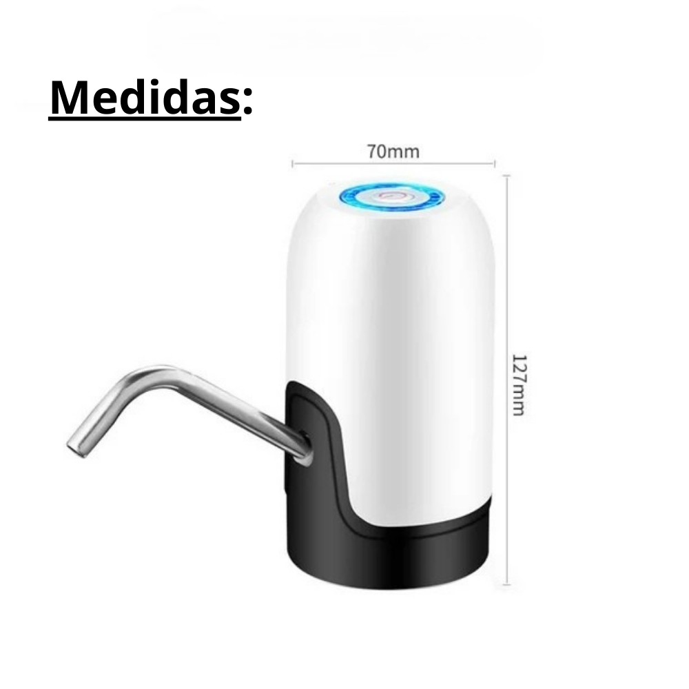 Dispenser de agua recargable portatil