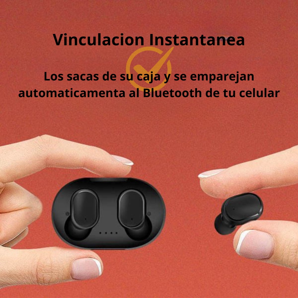 Auriculares Bluethooth A6S