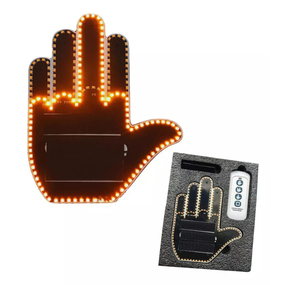 Luz de Gesto LED para Automóvil con Control Remoto