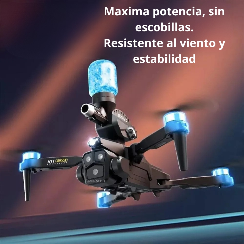 Dron K11 Dispara Bolitas Hidrogel