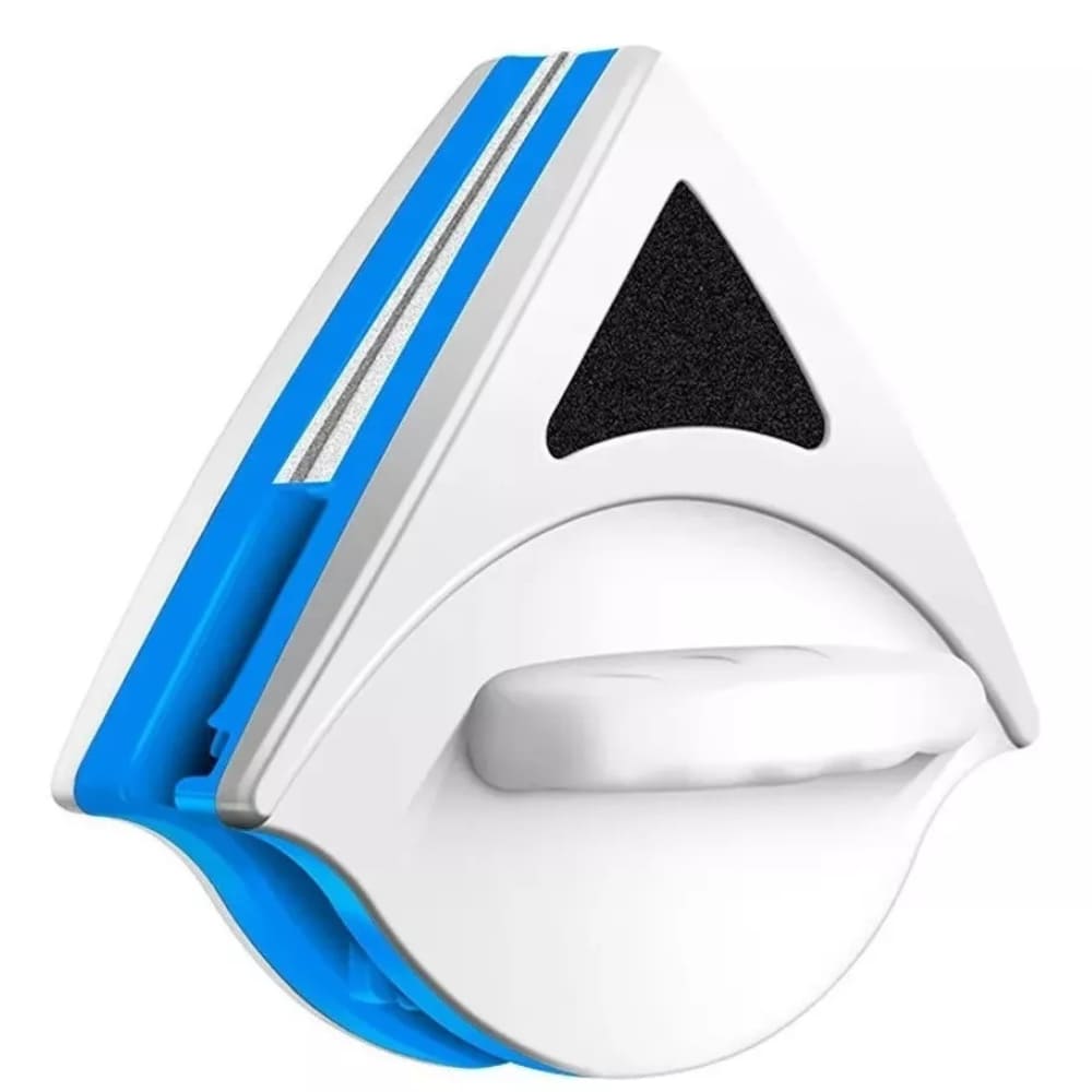 Limpia Vidrios Magnetico 2 En 1 Triangular