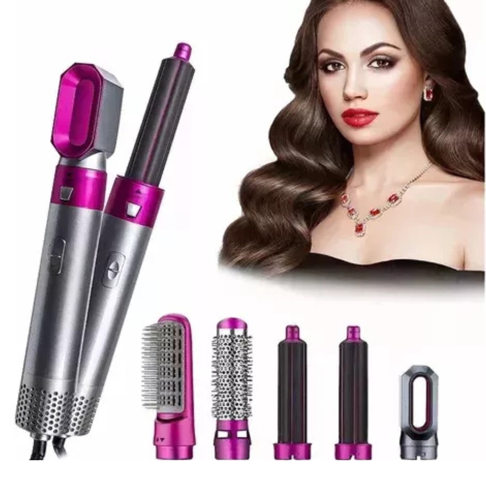 Cepillo Secador Rizador 5 en 1