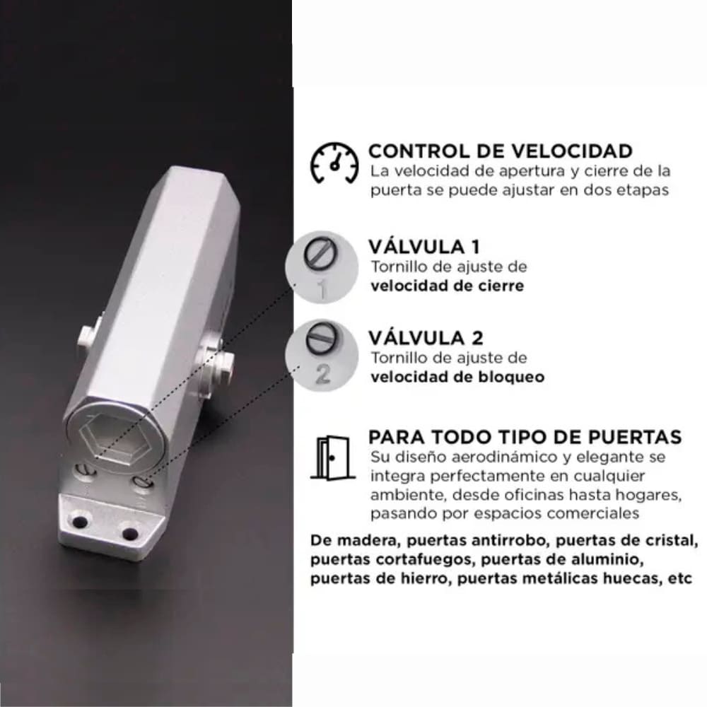 CIERRA PUERTA 25kg 45kg