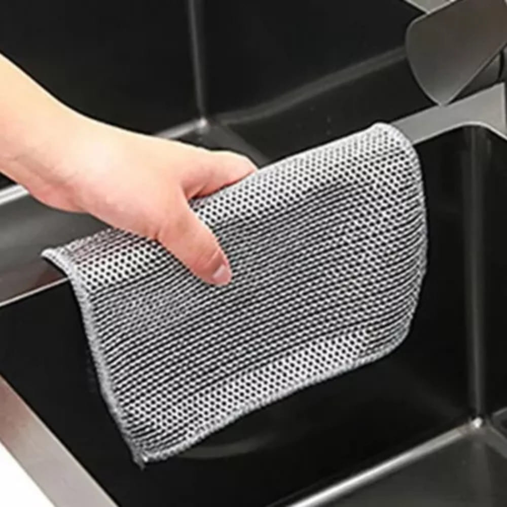 Trapo Lava Vajillas Estropajo metálico