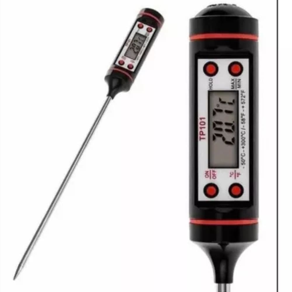 Termómetro Digital De Cocina Con Pinche Preciso Y Rápido