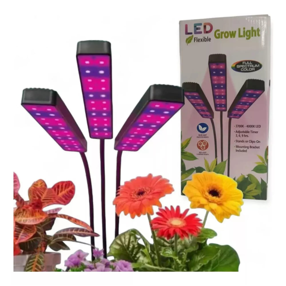 Lámpara de Cultivo Indoor UV para Crecimiento de Plantas