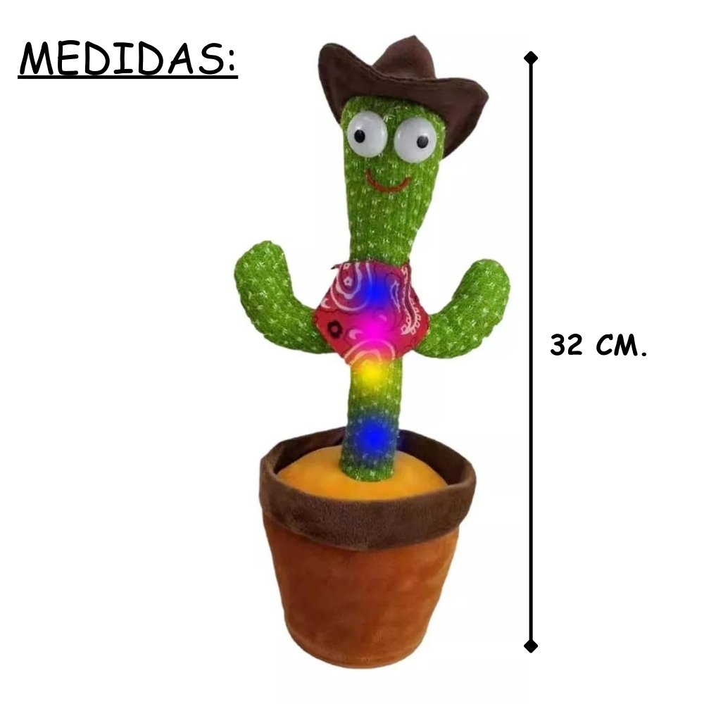 Cactus Bailarin Recargable