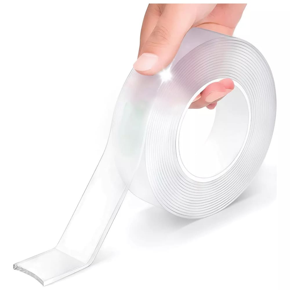 Cinta Doble Faz Transparente 3 metros