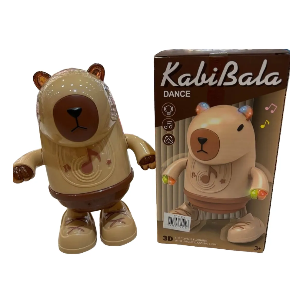 Capibara Bailarín con Luz y Sonido