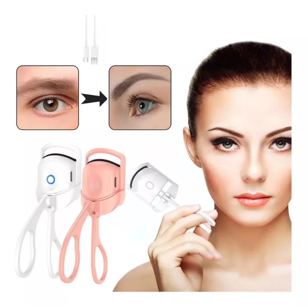 Rizador Arqueador De Pestañas Eléctrico Portatil Recargable