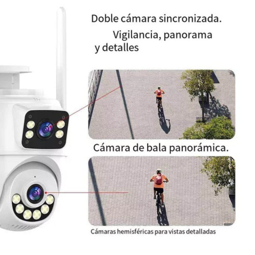Camara Seguridad Doble Domo Jortan JT 9697