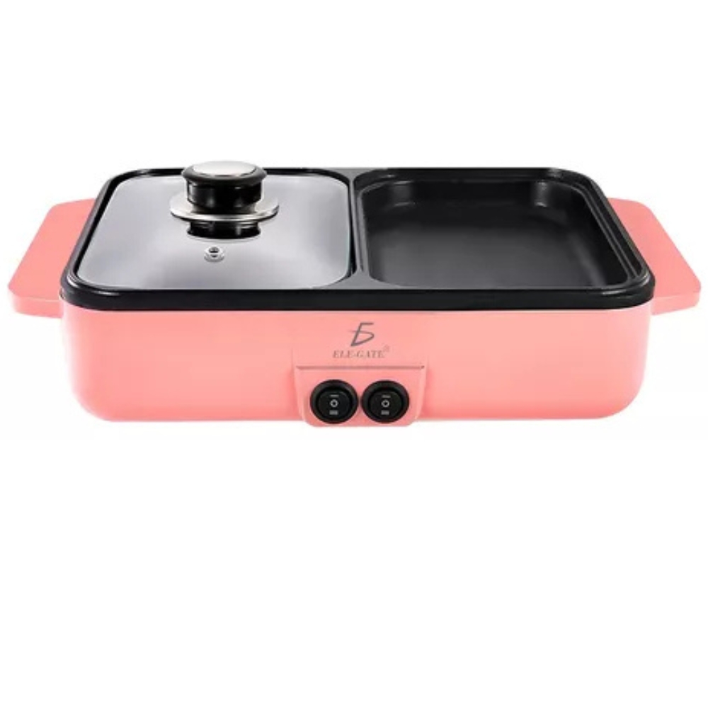 Parrilla Electrica Doble 2 en 1