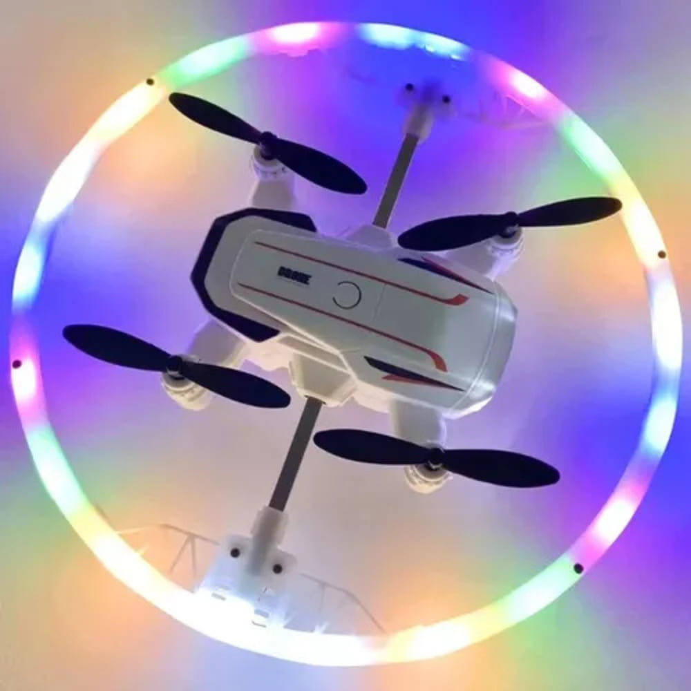 Dron Luminoso Rotativo Acrobático con Wifi Juguete Innovador